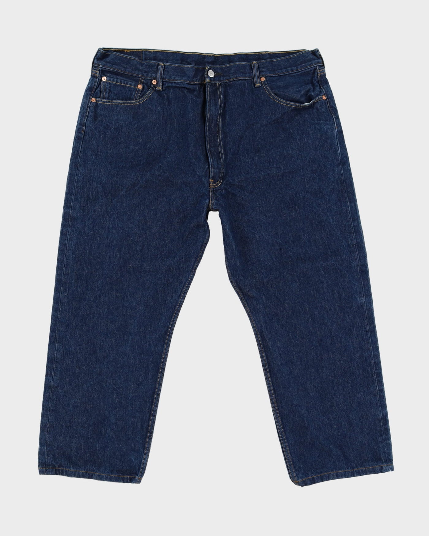 Levi's 501 Blue Dark Wash Jeans - W42 L27