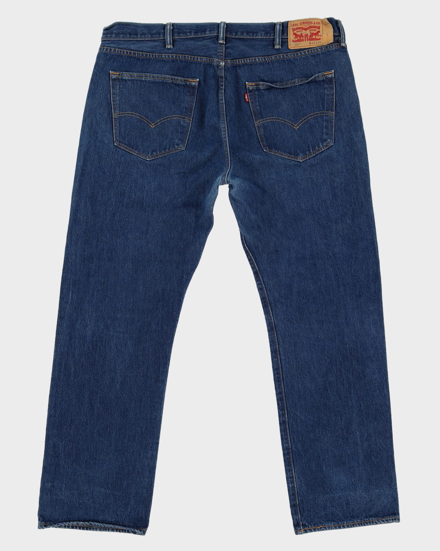 Levi's 501 Blue Dark Wash Jeans - W42 L32