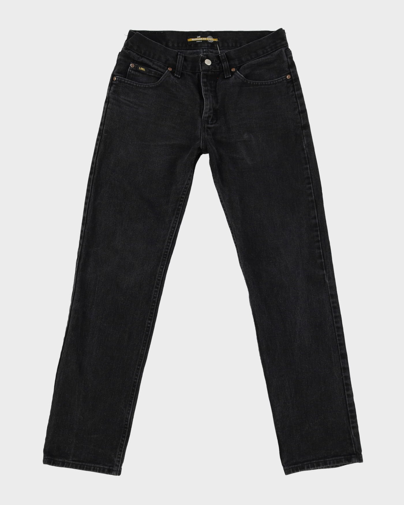 Vintage 90s LEE Black Dark Wash Jeans - W30 L31
