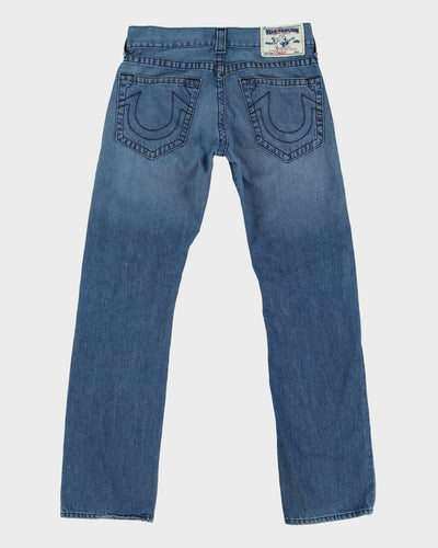 00s Y2K True Religion Blue Jeans - W31 L33