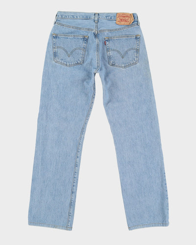 Vintage 90s Levi's 501 Light Wash Blue Jeans - W32 L32