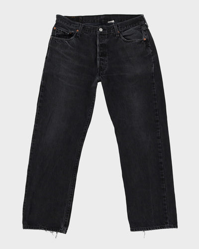 Vintage 90s Levi's 501 Dark Wash Black Jeans - W36 L30