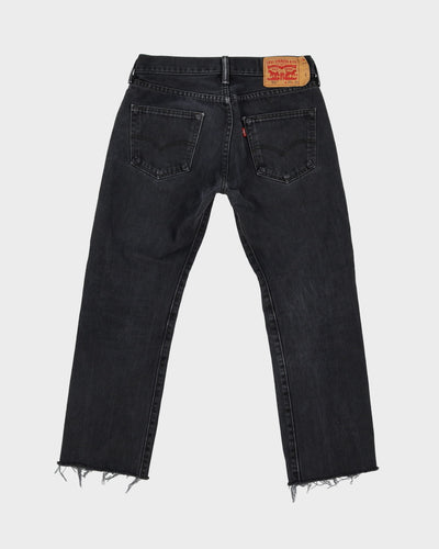 Vintage 90s Levi's 501 Dark Wash Black Jeans - W30 L26