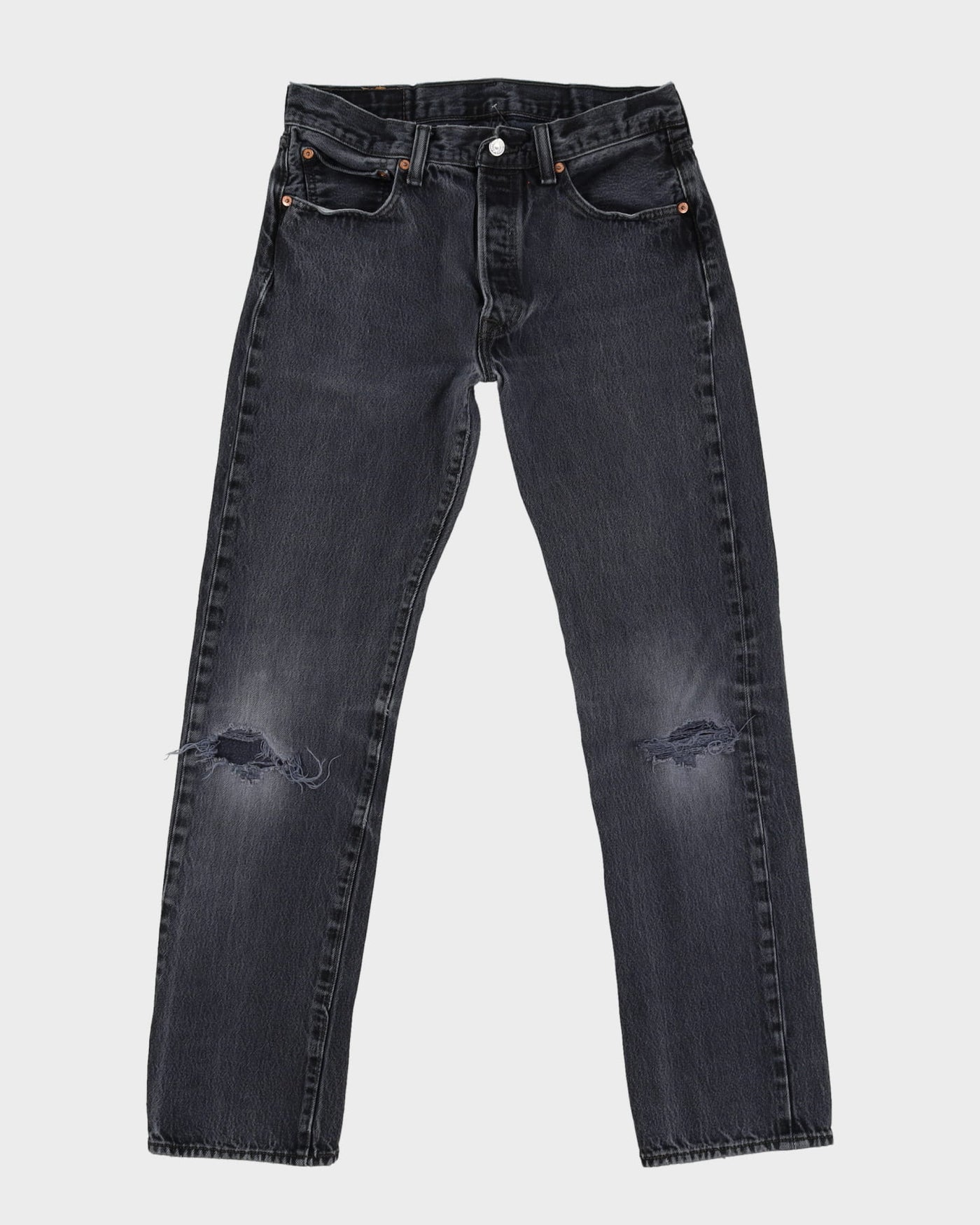 Levi's 501 Dark Wash Black Jeans - W32 L32