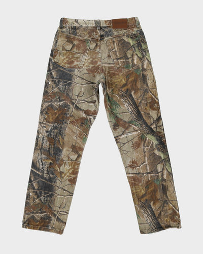Vintage 90s Wrangler Camo All Over Print Jeans - W32 L32