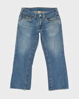 00s Y2K True Religion Blue Jeans - W33 L27