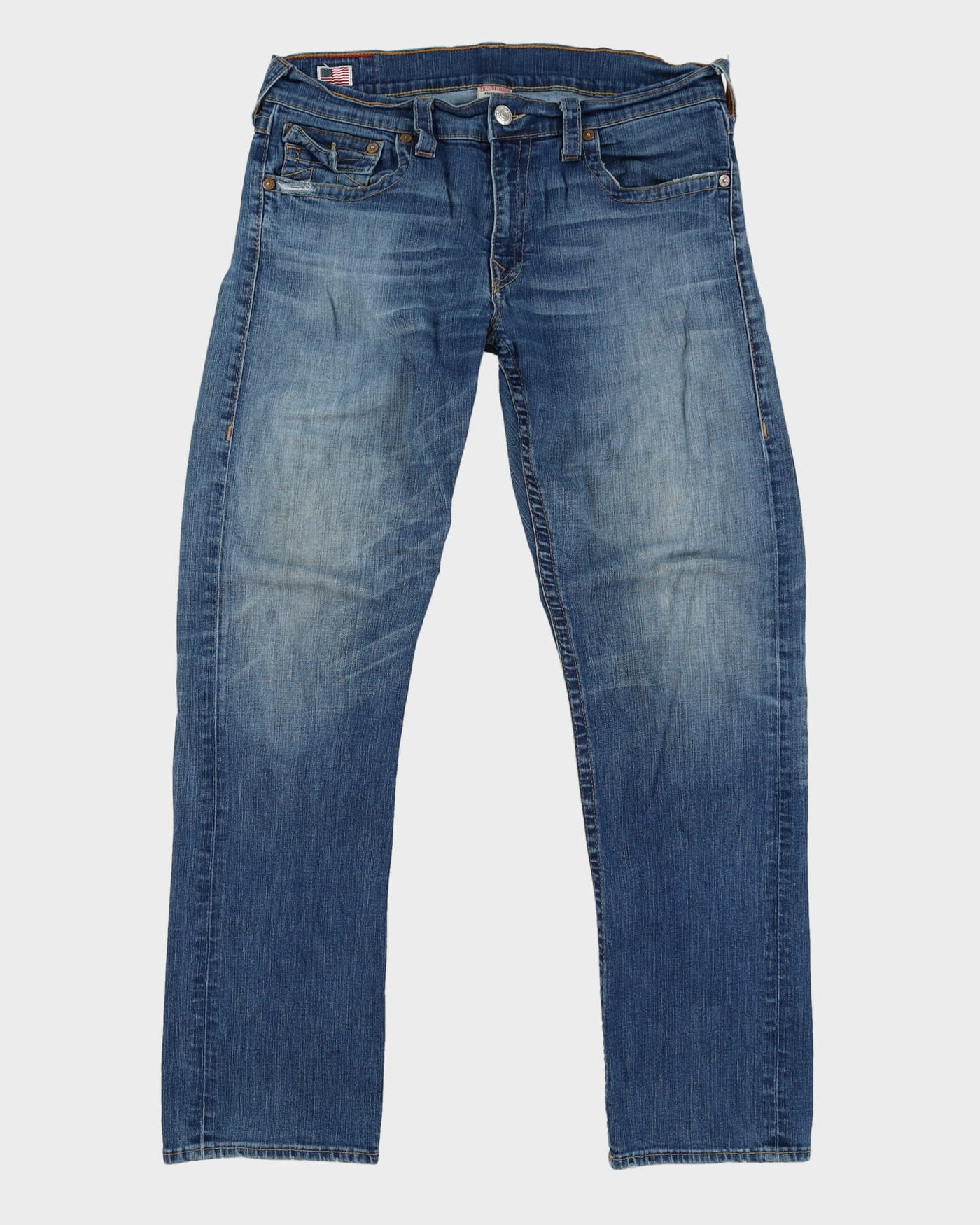 00s Y2K True Religion Blue Jeans - W36 L33