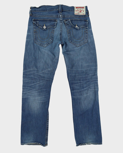 00s Y2K True Religion Blue Jeans - W36 L33
