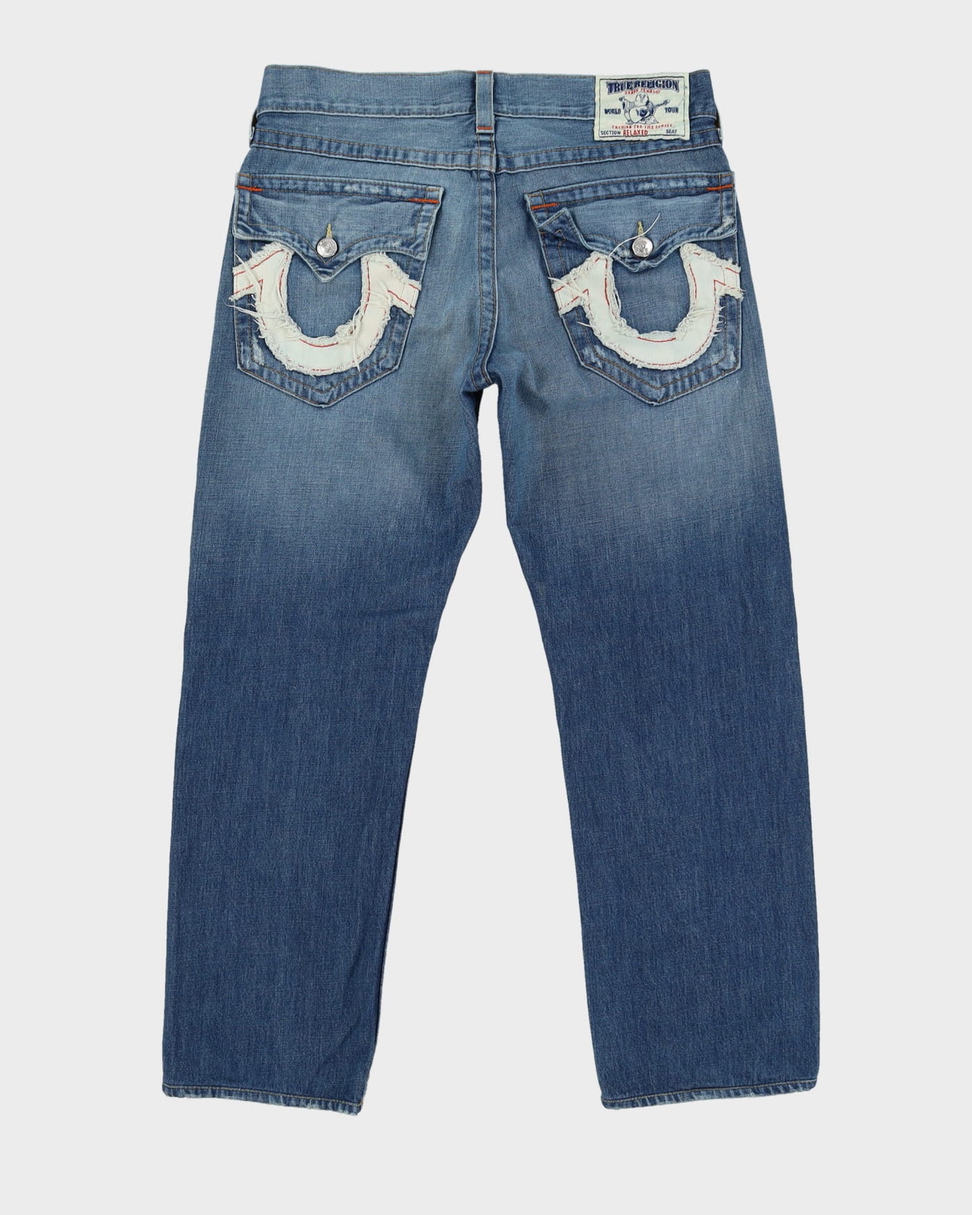 00s Y2K True Religion Blue Jeans - W36 L30
