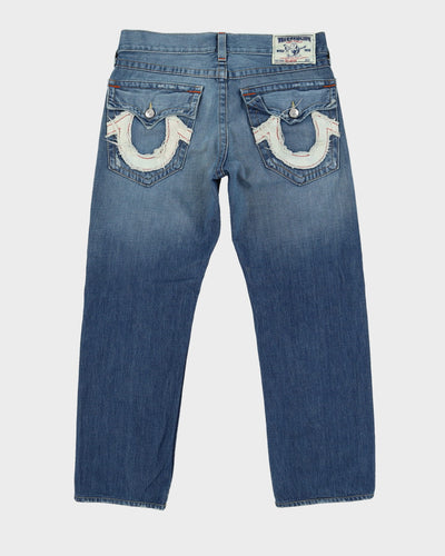 00s Y2K True Religion Blue Jeans - W36 L30
