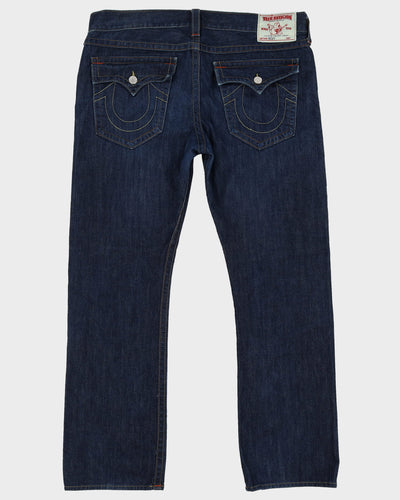 00s Y2K True Religion Blue Dark  Jeans - W40 L34