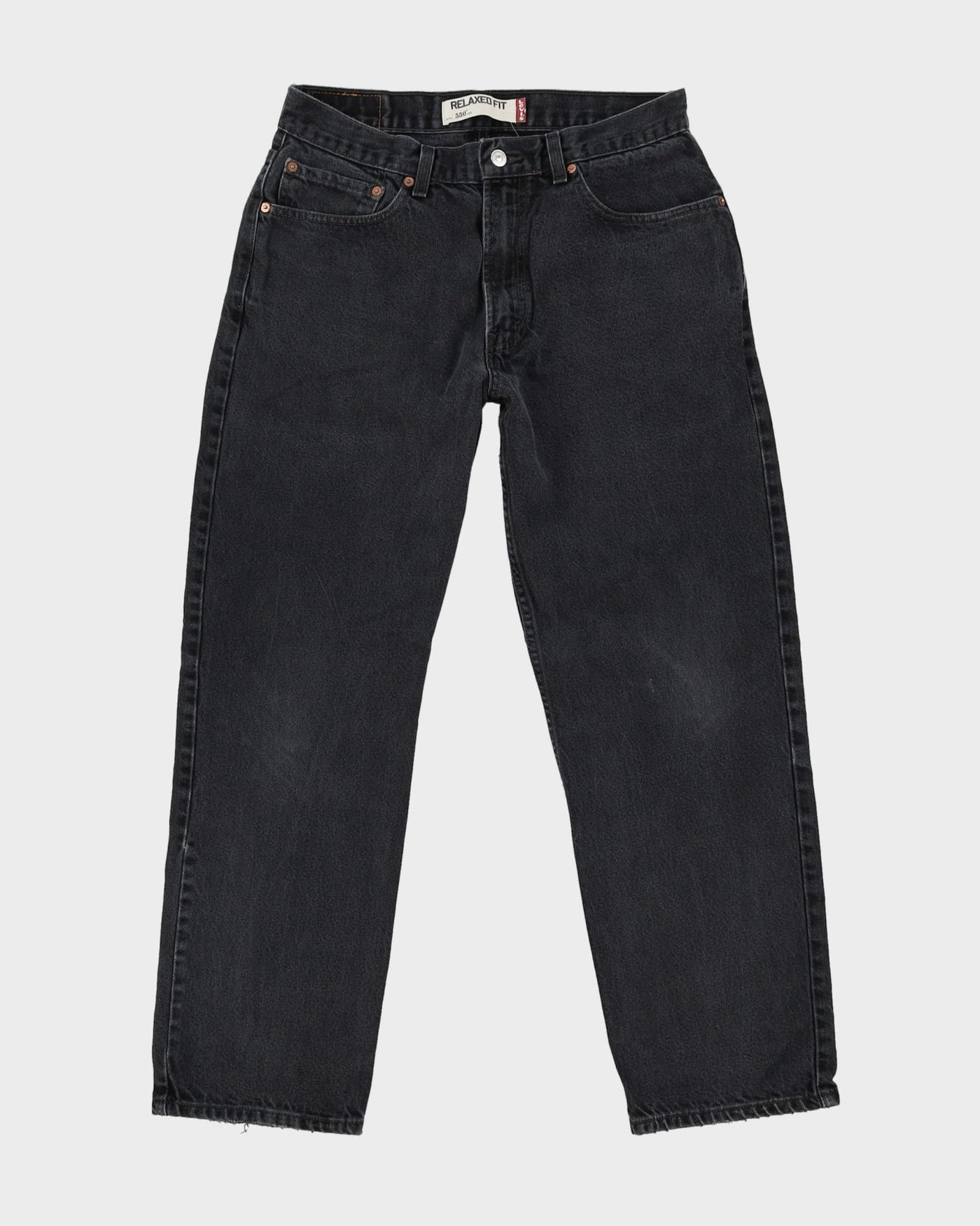 Levi's 550 Black Dark Wash Jeans - W33 L30