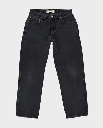 Levi's 550 Black Dark Wash Jeans - W33 L30