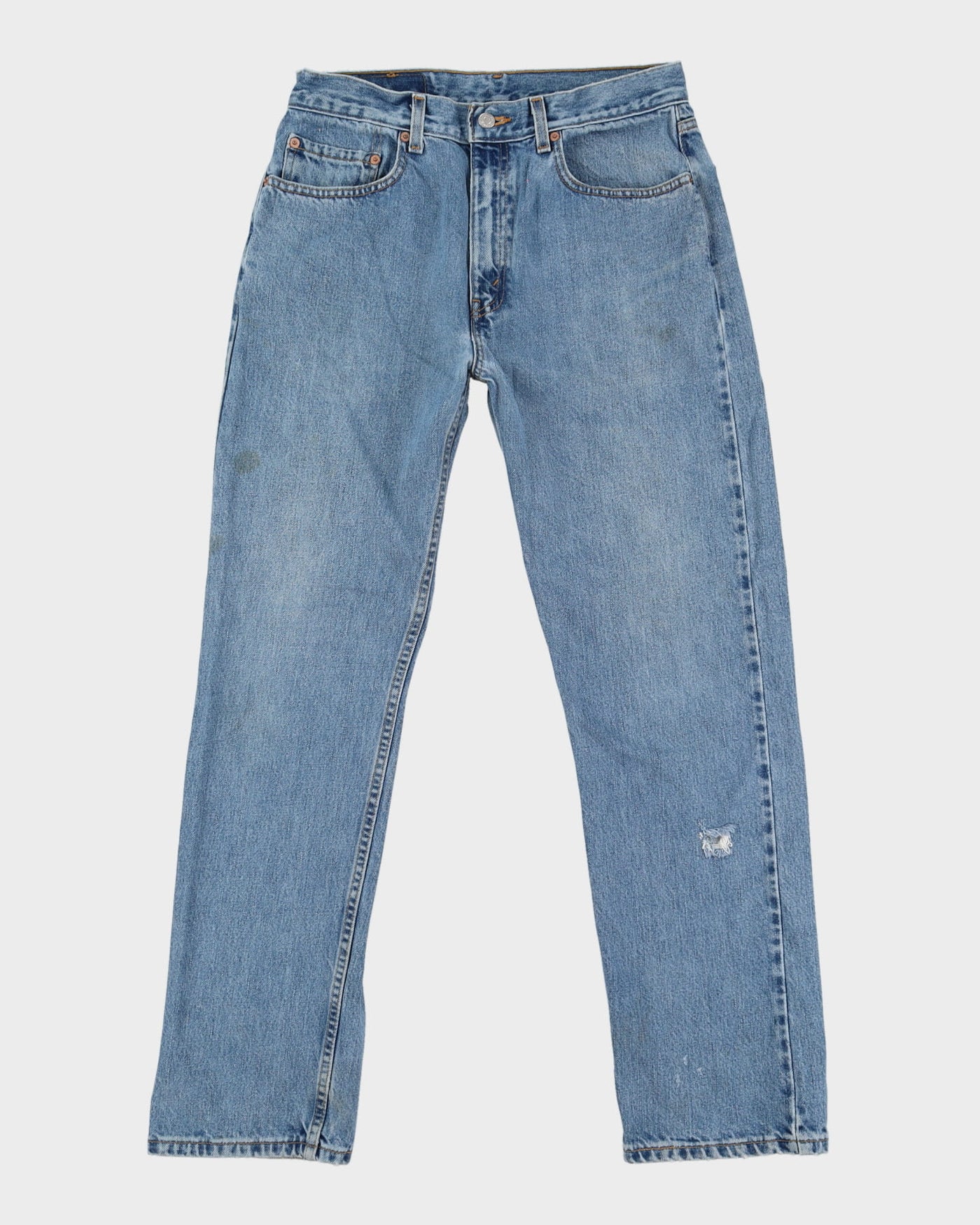 Vintage 90s Levi's 505 Blue Stone Wash Jeans - W33 L32