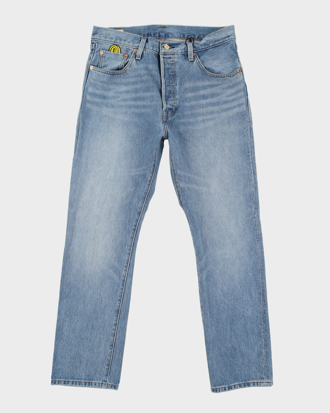 Levi s 501 Super Mario Limited Edition Blue Stone Wash Jeans W32 L30 Rokit