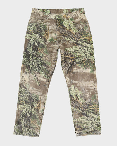 Vintage 90s Wrangler All Over Print Camouflage Jeans - W36 L32