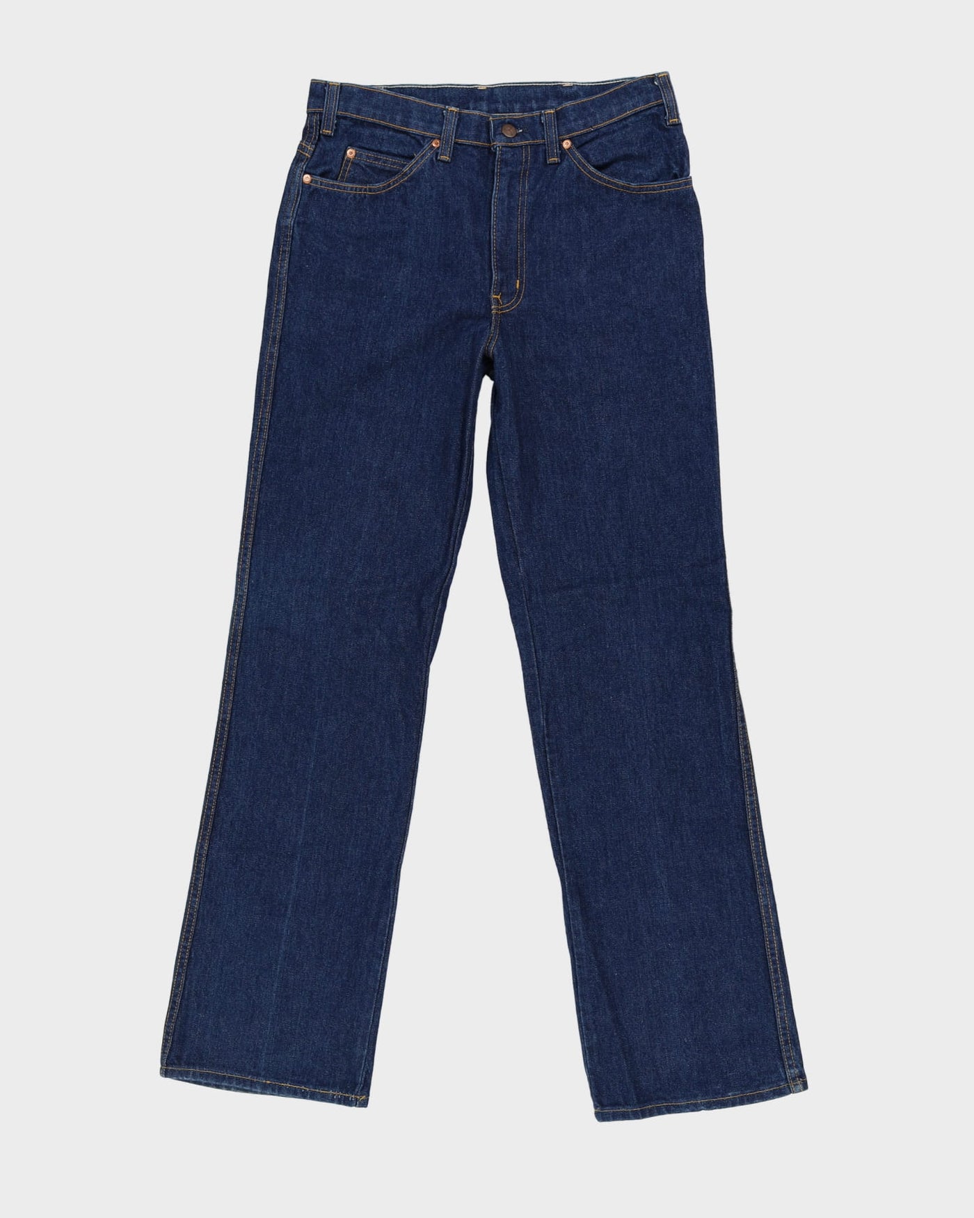Vintage 80s GWG Dark Blue Jeans - W32 L32
