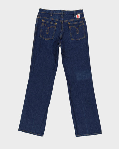 Vintage 80s GWG Dark Blue Jeans - W32 L32