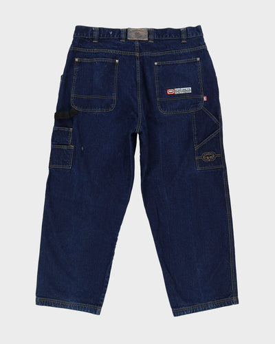 00s Y2K ECKO Dark Blue Jeans - W40 L30