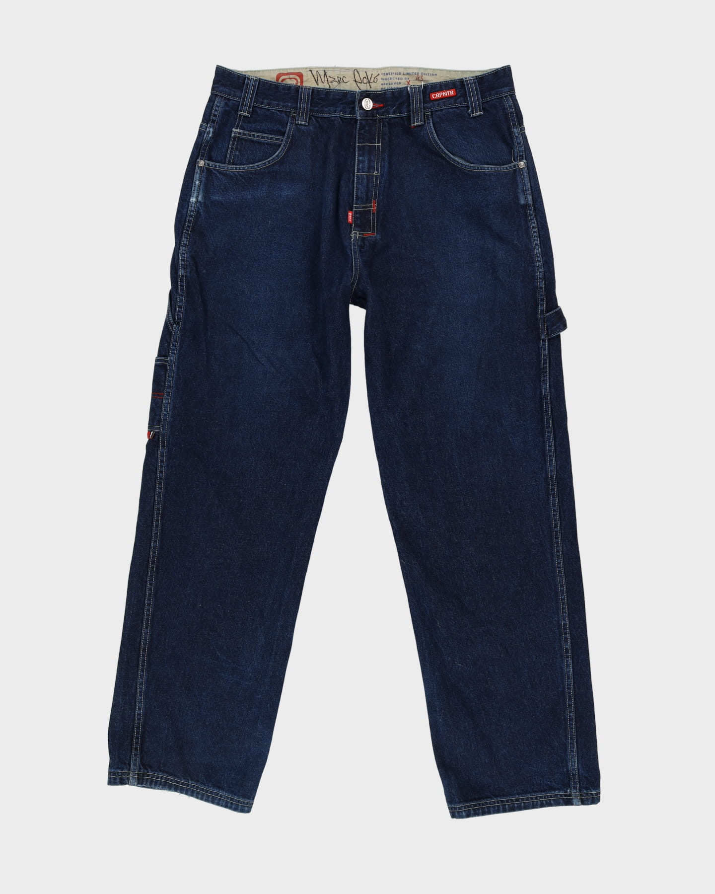 00s Y2K ECKO Dark Blue Jeans - W36 L33
