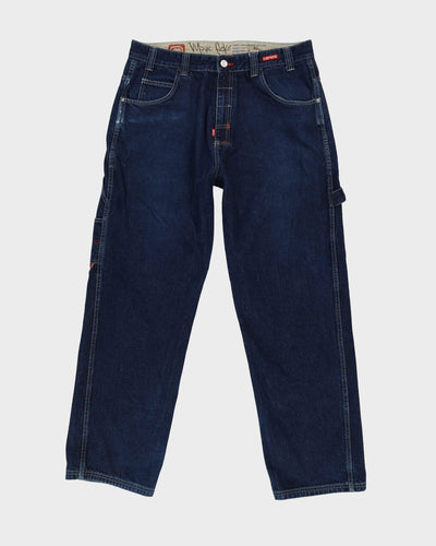 00s Y2K ECKO Dark Blue Jeans - W36 L33