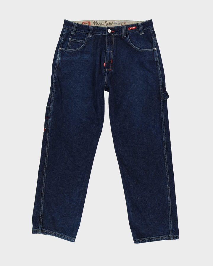 00s Y2K ECKO Dark Blue Jeans - W36 L33