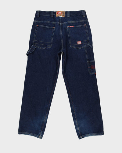 00s Y2K ECKO Dark Blue Jeans - W36 L33