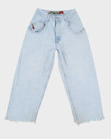 90s / 00s Y2K JNCO Light Wash Blue Jeans - W30 L27