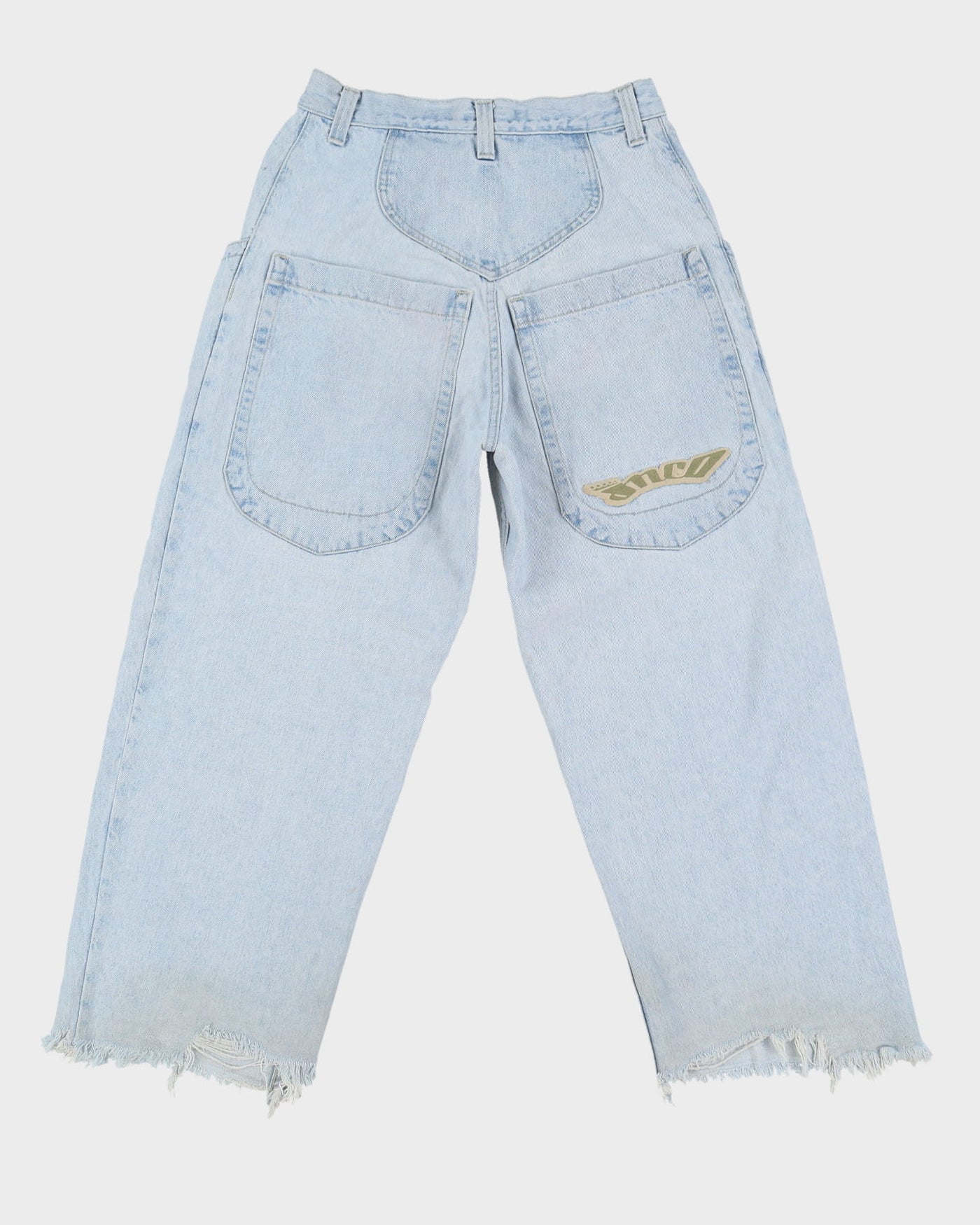 90s / 00s Y2K JNCO Light Wash Blue Jeans - W30 L27
