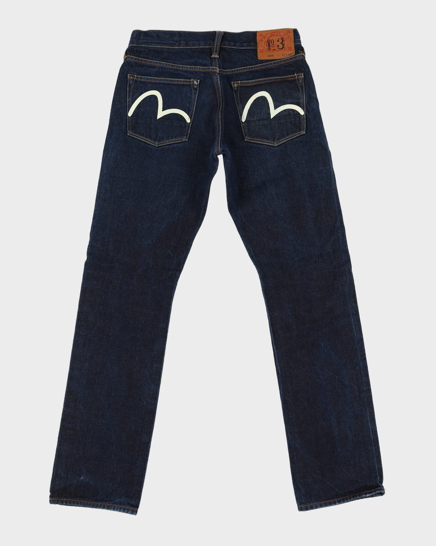 High Quality American Vintage Clothes Raw Edge Design Flared
