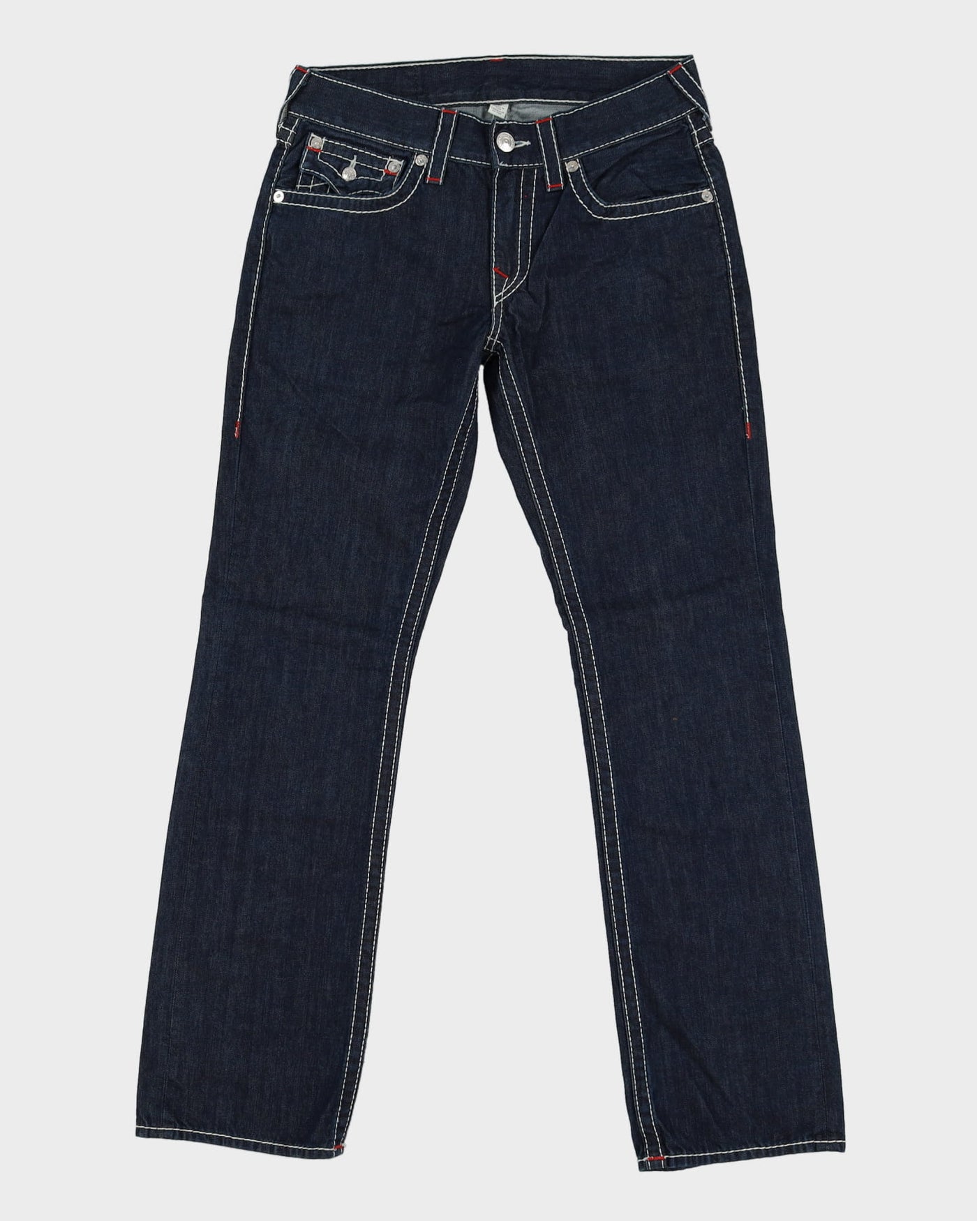 00s Y2K True Religion Dark Wash Navy Jeans - W31 L33