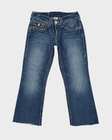 00s Y2K True Religion Medium Wash Blue Jeans - W32 L28