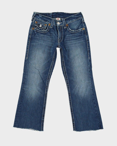00s Y2K True Religion Medium Wash Blue Jeans - W32 L28