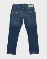 00s Y2K True Religion Medium Wash Blue Jeans - W32 L30