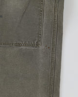 Vintage 90s Carhartt Green Double Knee Workwear Jeans - W38 L29