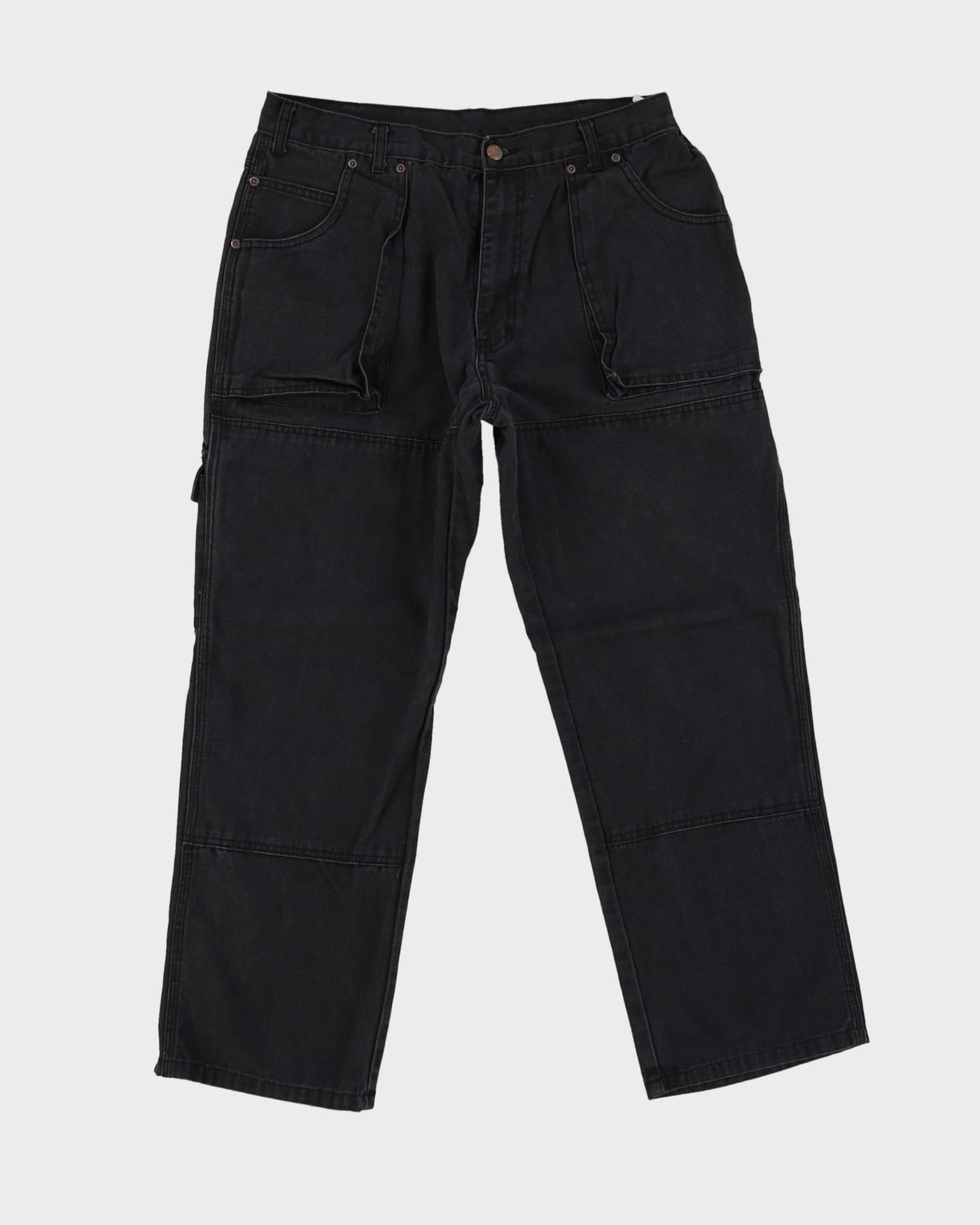 Dickies Black Double Knee Workwear Jeans - W34 L28