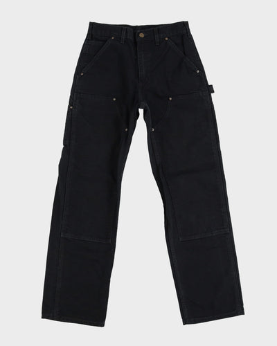 Carhartt Black Double Knee Workwear Jeans - W29 L32