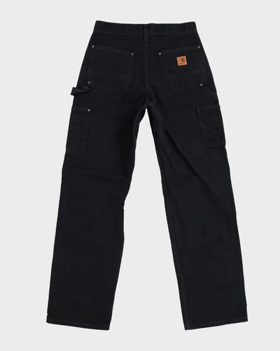 Carhartt Black Double Knee Workwear Jeans - W29 L32