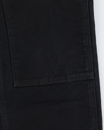 Carhartt Black Double Knee Workwear Jeans - W29 L32