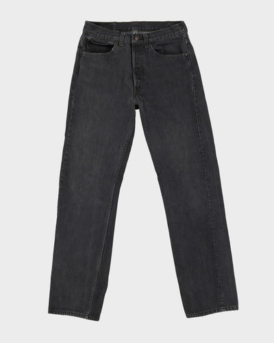 Vintage 90s Levi's 501 Dark Wash Black Jeans - W31 L32
