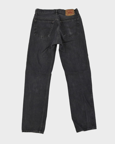 Vintage 90s Levi's 501 Dark Wash Black Jeans - W31 L32