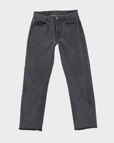 Vintage 80s Levi's 501 Dark Wash Grey Jeans - W30 L30