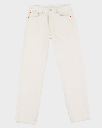 Vintage 90s Levi's 501 Beige Jeans - W32 L32