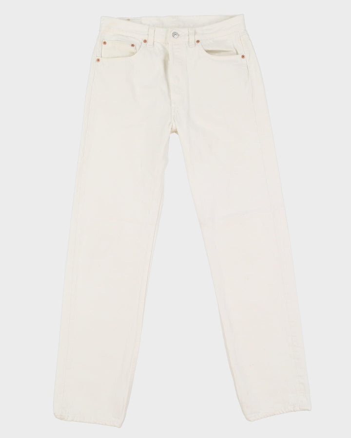 Vintage 90s Levi's 501 Beige Jeans - W32 L32