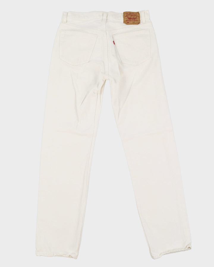 Vintage 90s Levi's 501 Beige Jeans - W32 L32