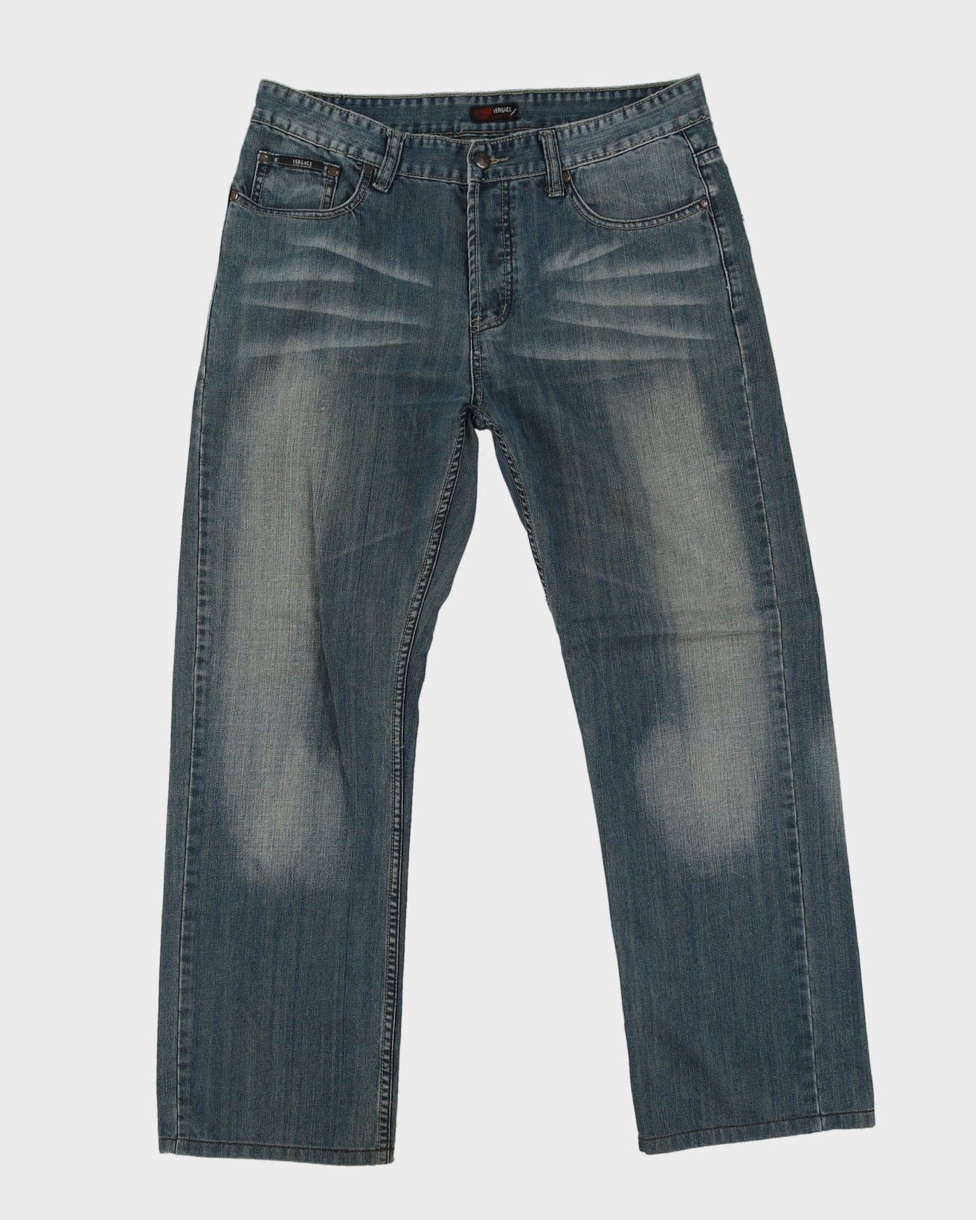 00s Versace Sport Blue Jeans - W38 L30
