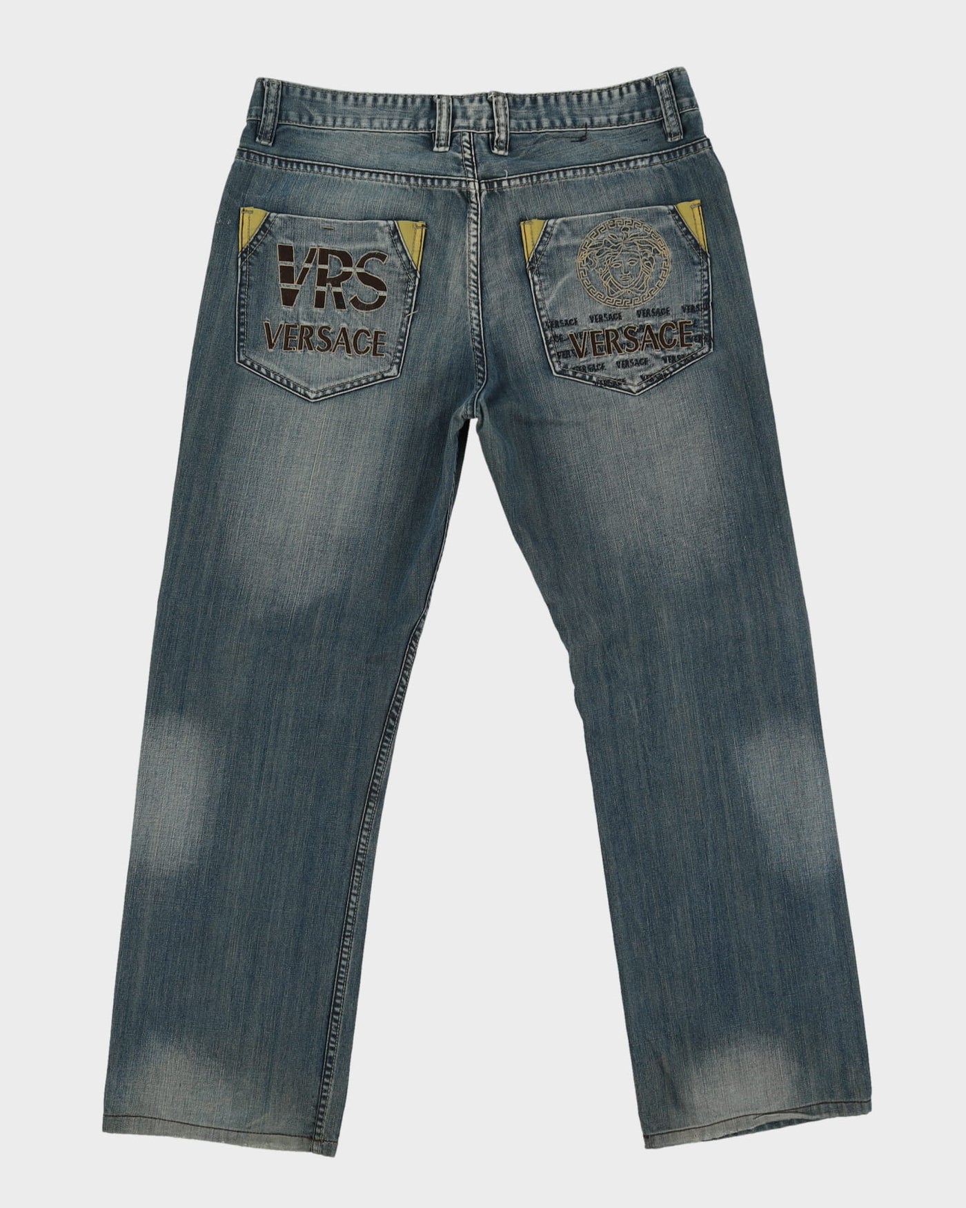 00s Versace Sport Blue Jeans - W38 L30