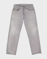 Vintage 80s Levi's 501 White Jeans - W32 L30