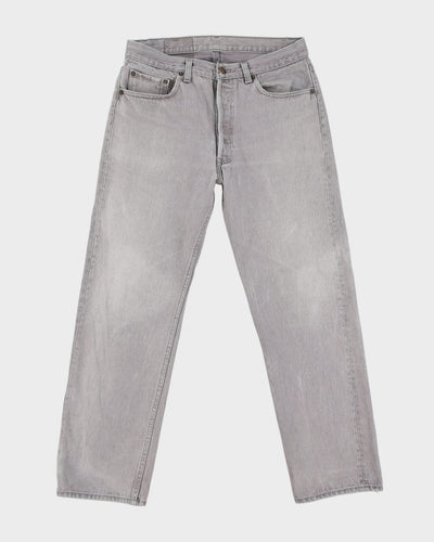 Vintage 80s Levi's 501 White Jeans - W32 L30