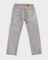 Vintage 80s Levi's 501 White Jeans - W32 L30